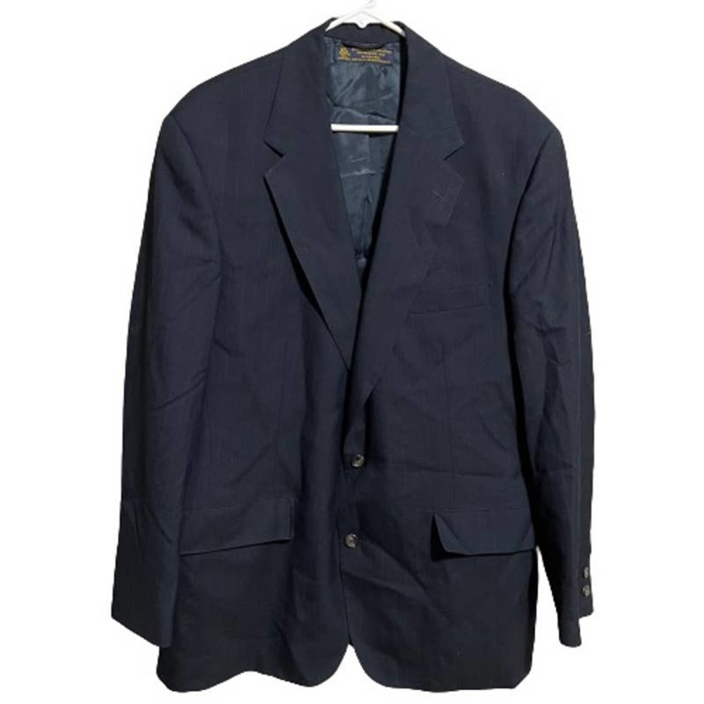 Brooks Brothers Wool Pinstripe Suit‎ Jacket Size 46L